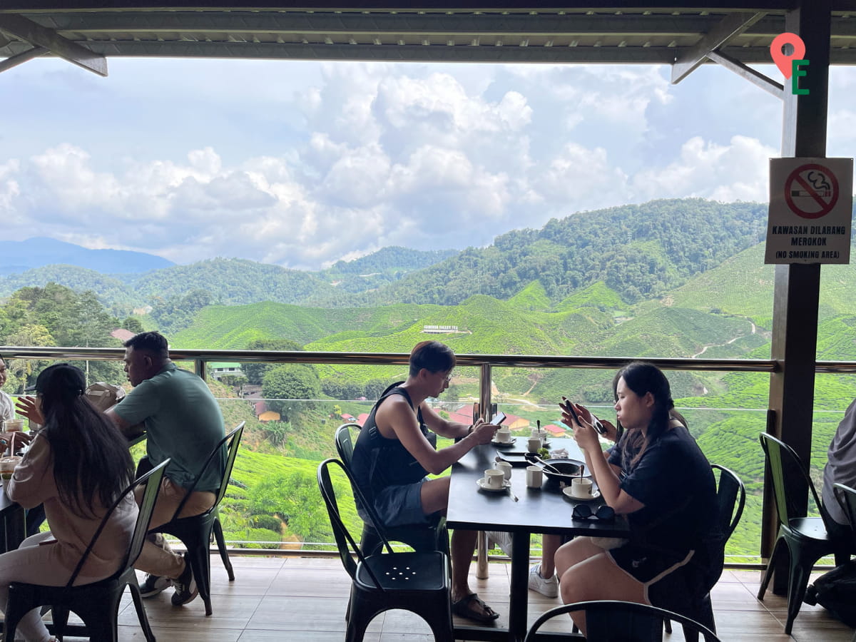 Balcony Side-Seats At Cameron Valley Tea House 2