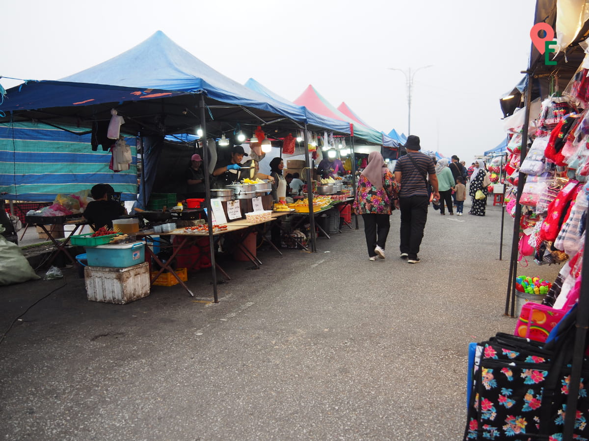 Brinchang Night Market On A Misty Evening