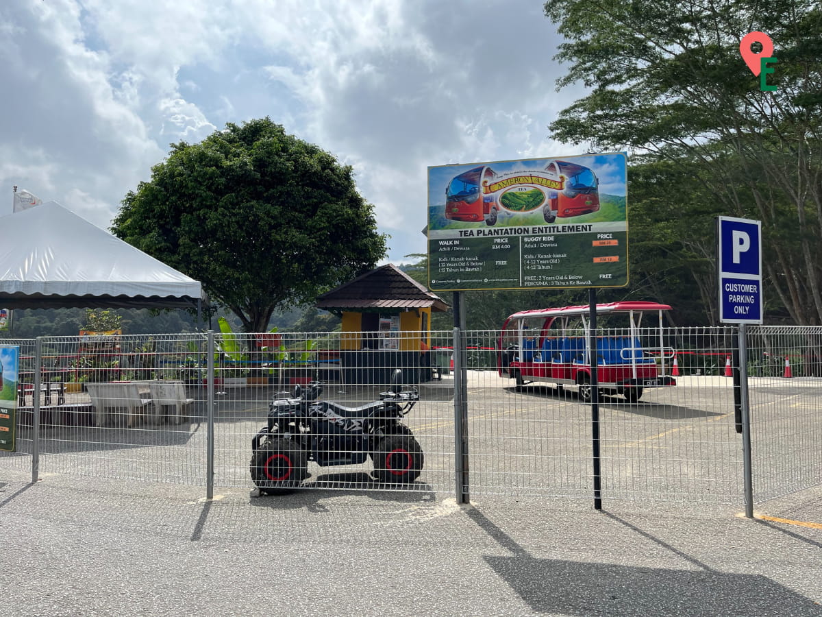 Buggy Service Counter And Departure Point Beside Cameron Valley Tea House 2