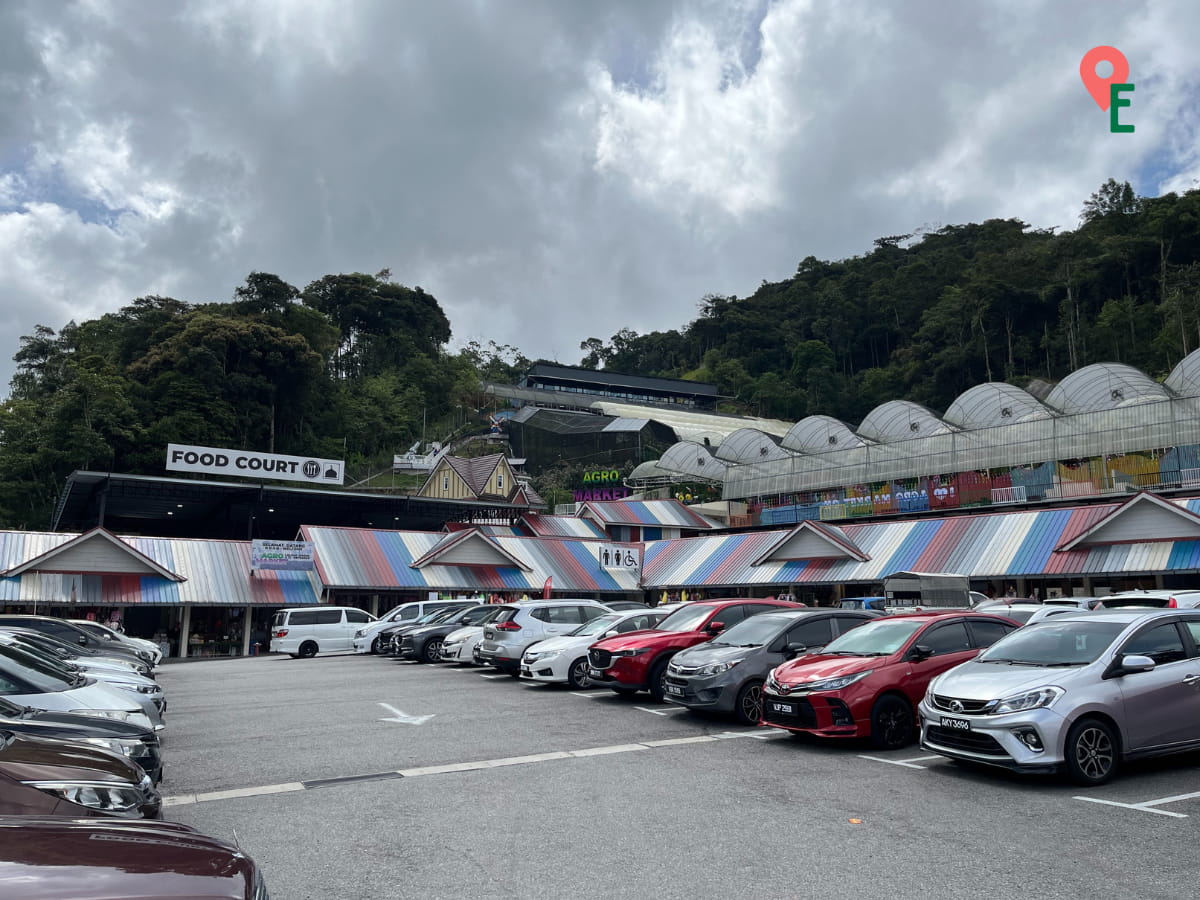 Car Park At Agro Market