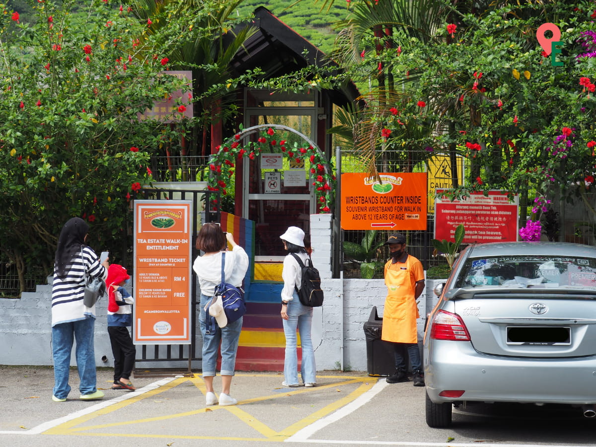 Entrance To Kuala Terla Plantation