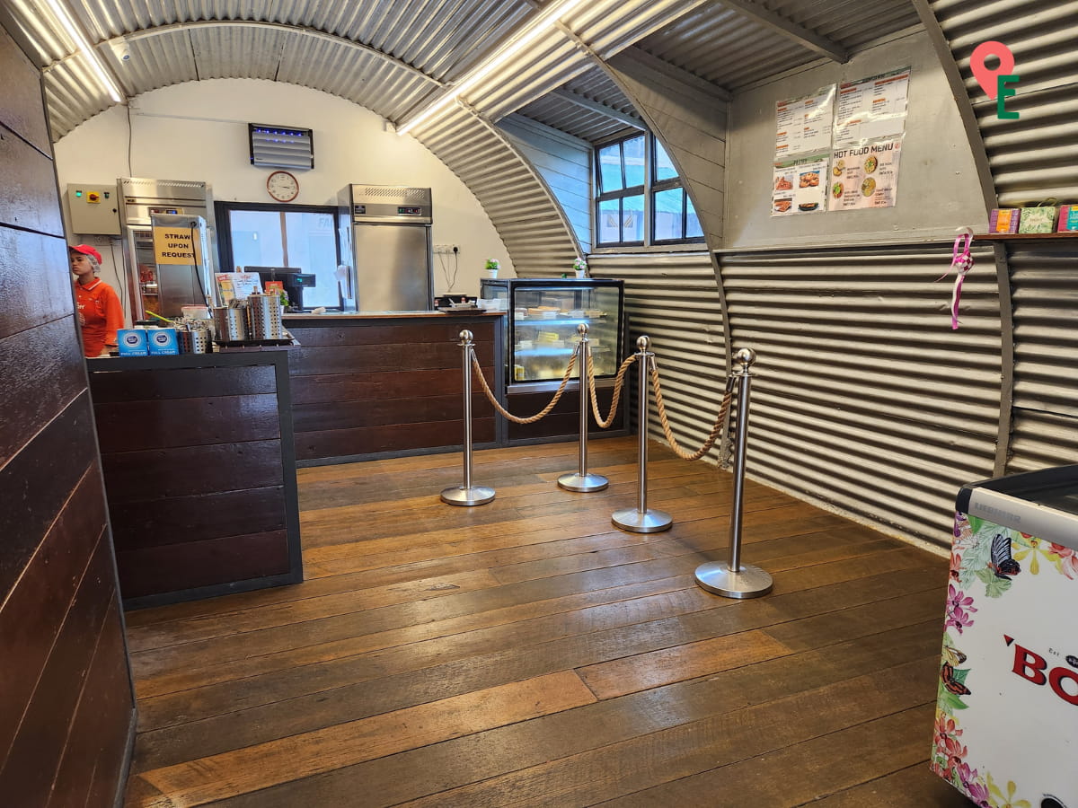 Food Counter At Boh Tea Centre In Habu