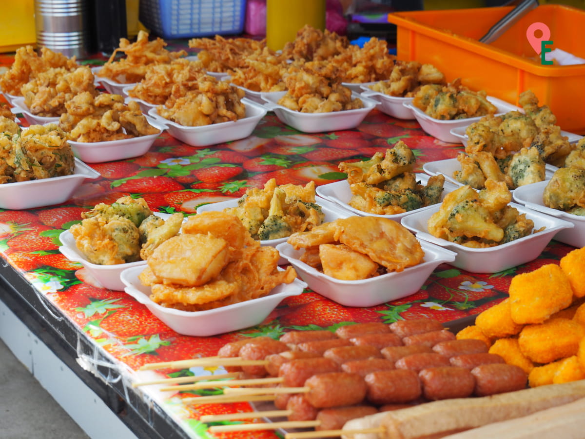 Fried Snacks For Sale At Kea Farm Market