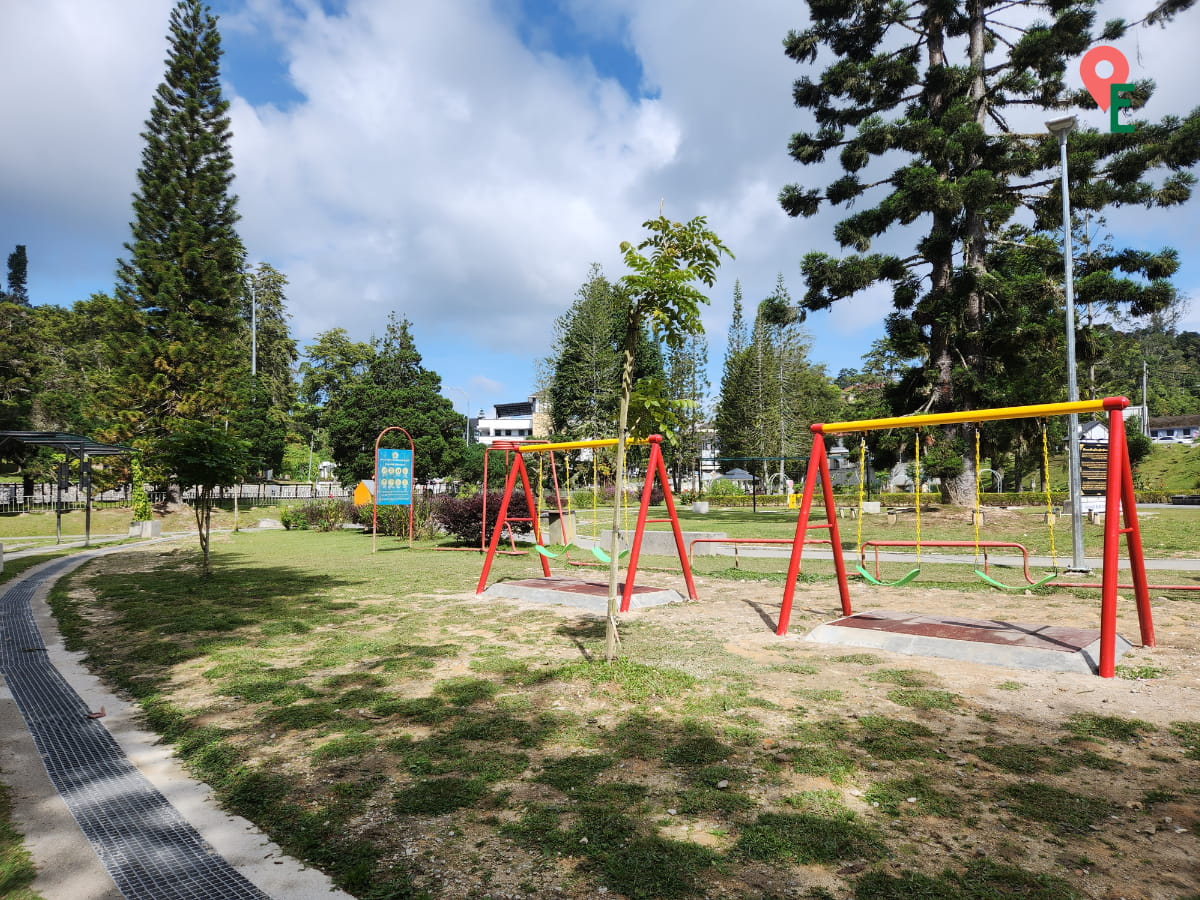 Part Of The Playground At Tanah Rata Coronation Park