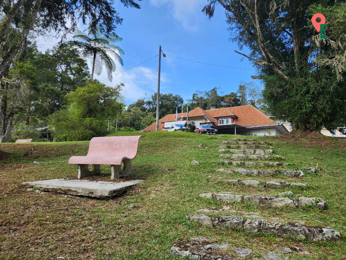 Public Library On The Hill Overlooking Tanah Rata Coronation Park