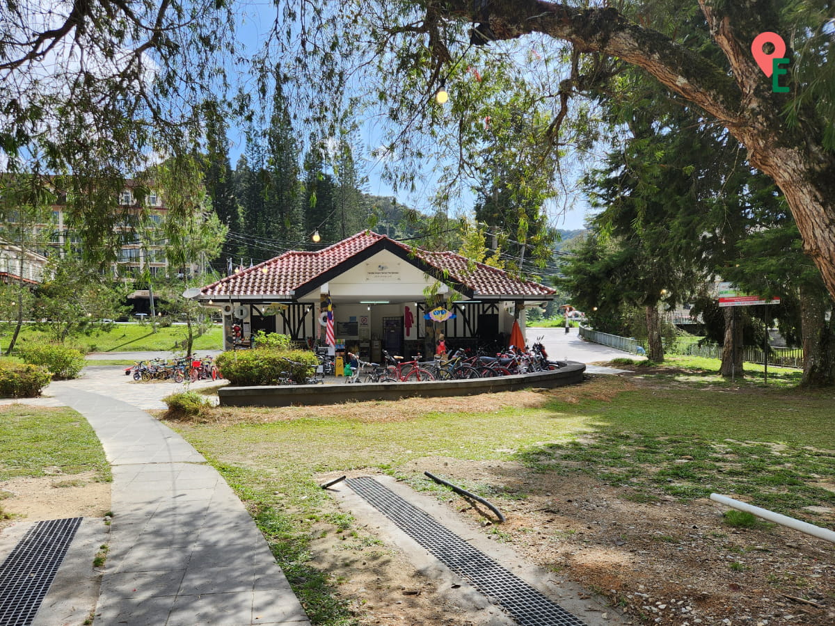 Small Shop At Tanah Rata Coronation Park