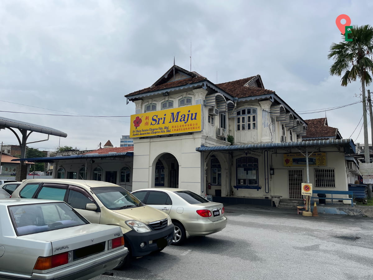 Sri Maju Bus Station At Jalan Bendahara, Ipoh