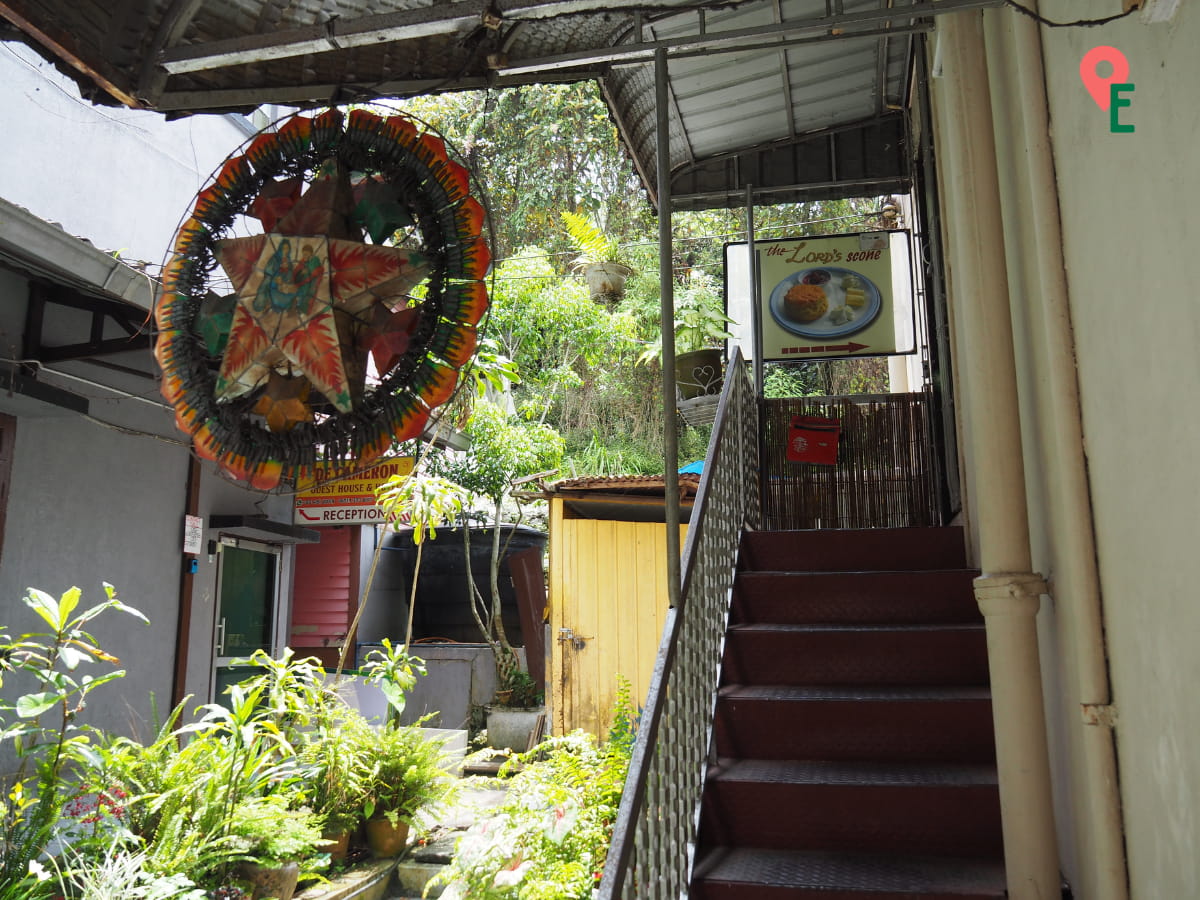 Stairs Up To The Lord's Cafe