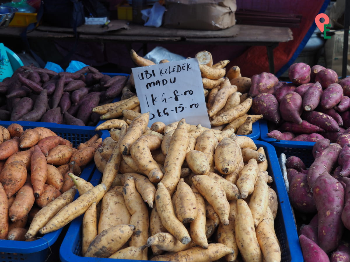 Sweet Potatoes For Sale At Brinchang Night Market