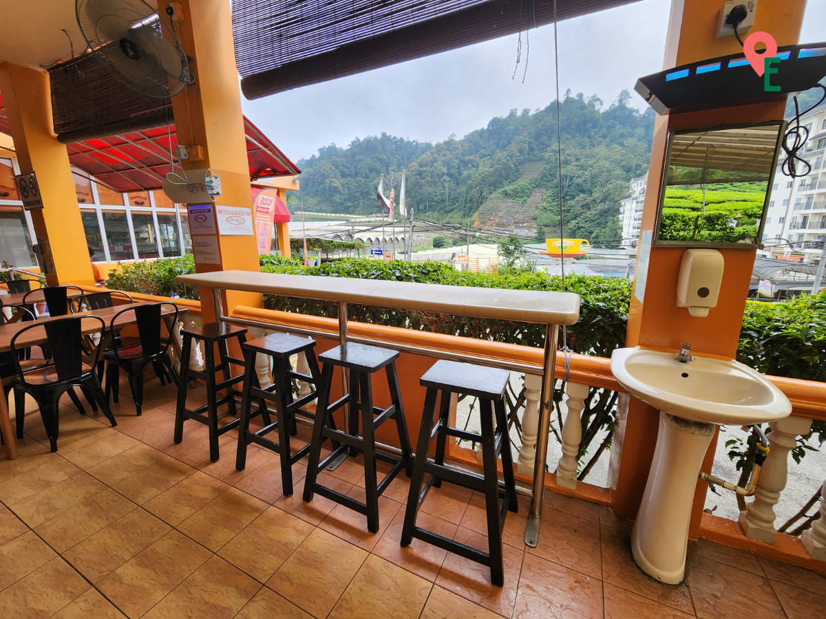 View From The Ground Floor Of Cameron Valley Tea House 3